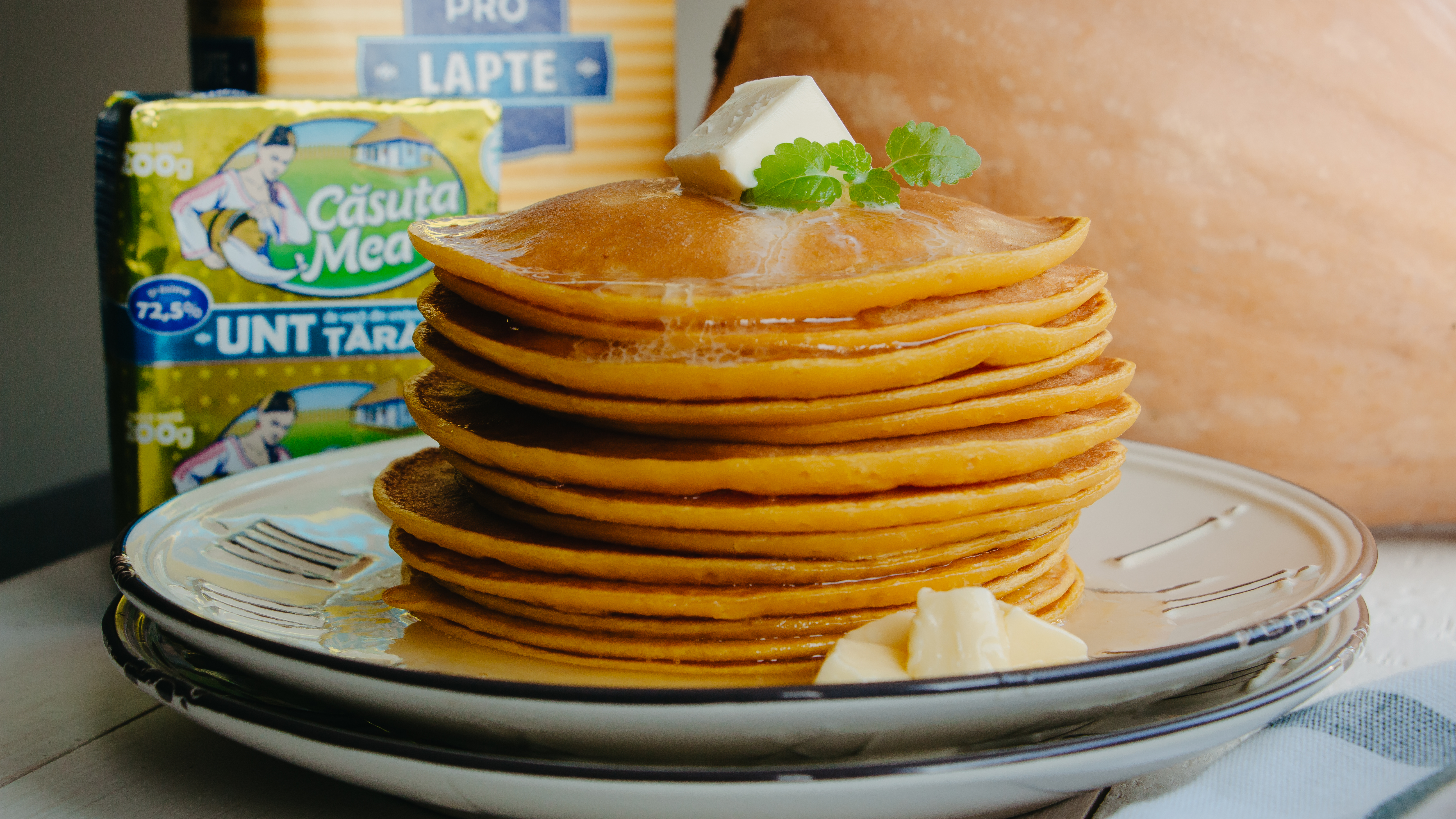 Американские блины с тыквой