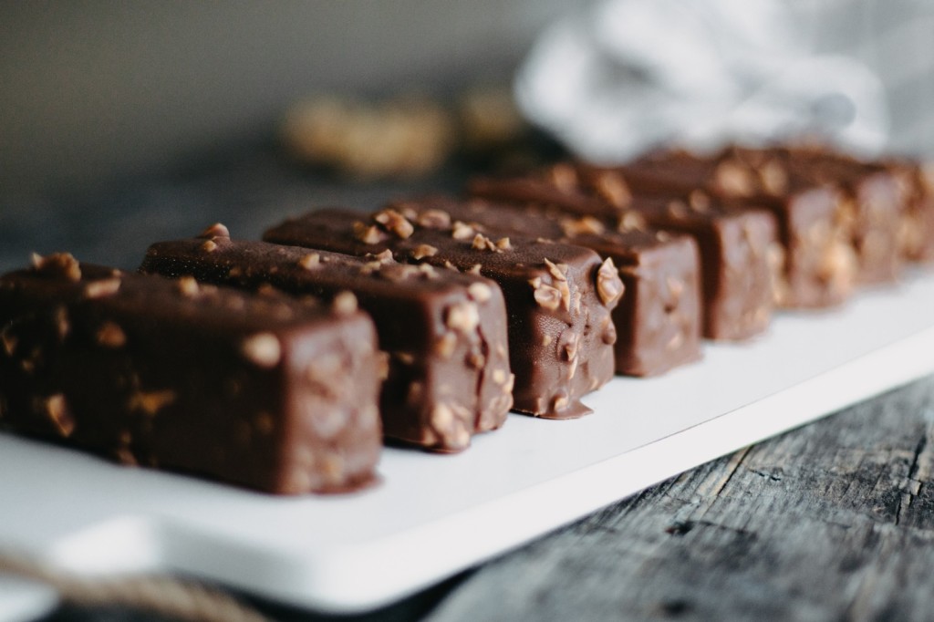 Глазированные батончики с творогом