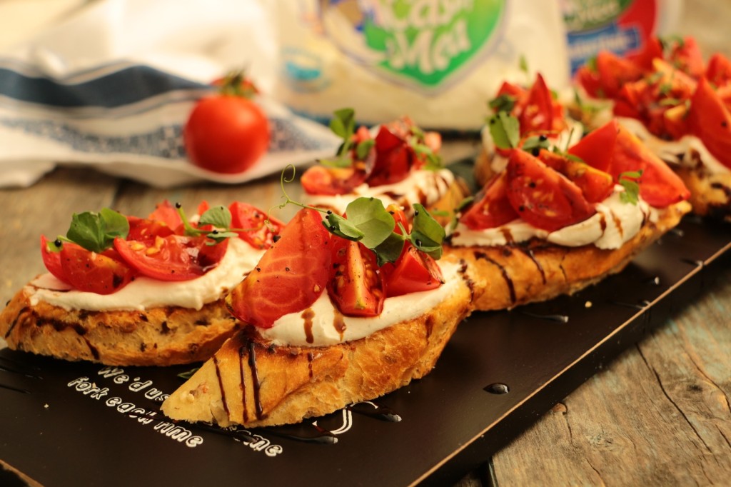 Bruschette cu roșii