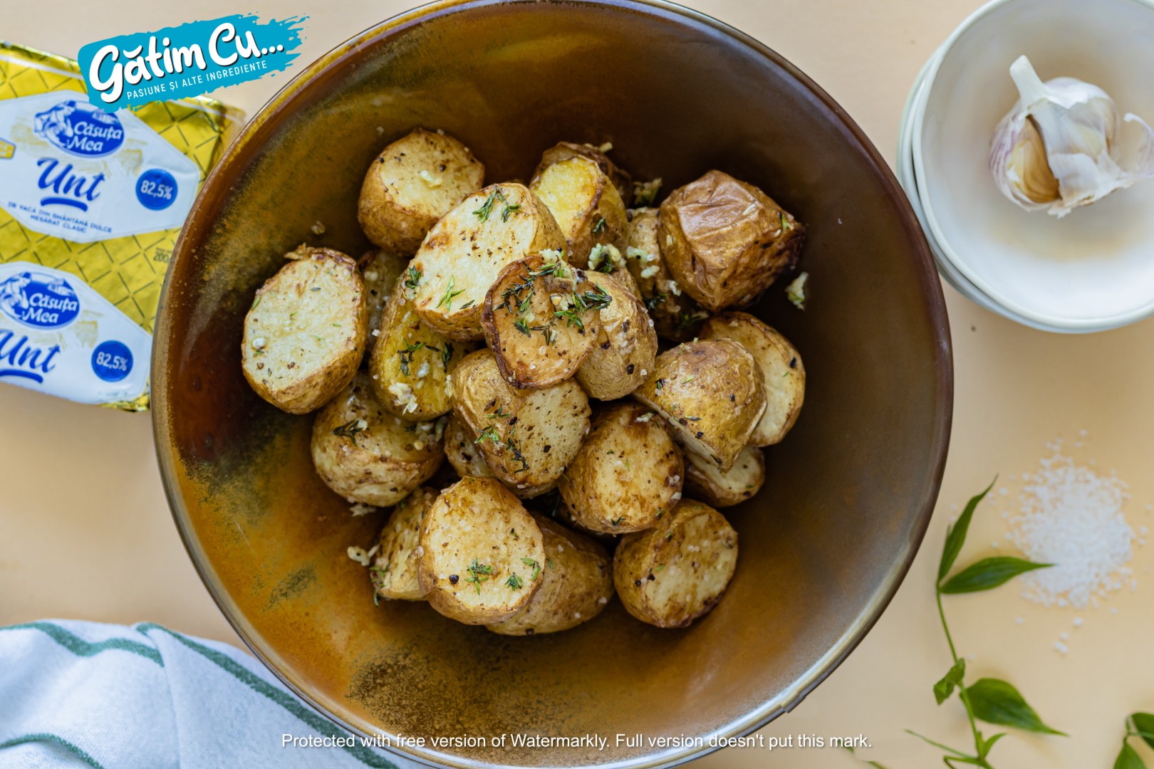 Вкусный картофель с хрустящей кожицей