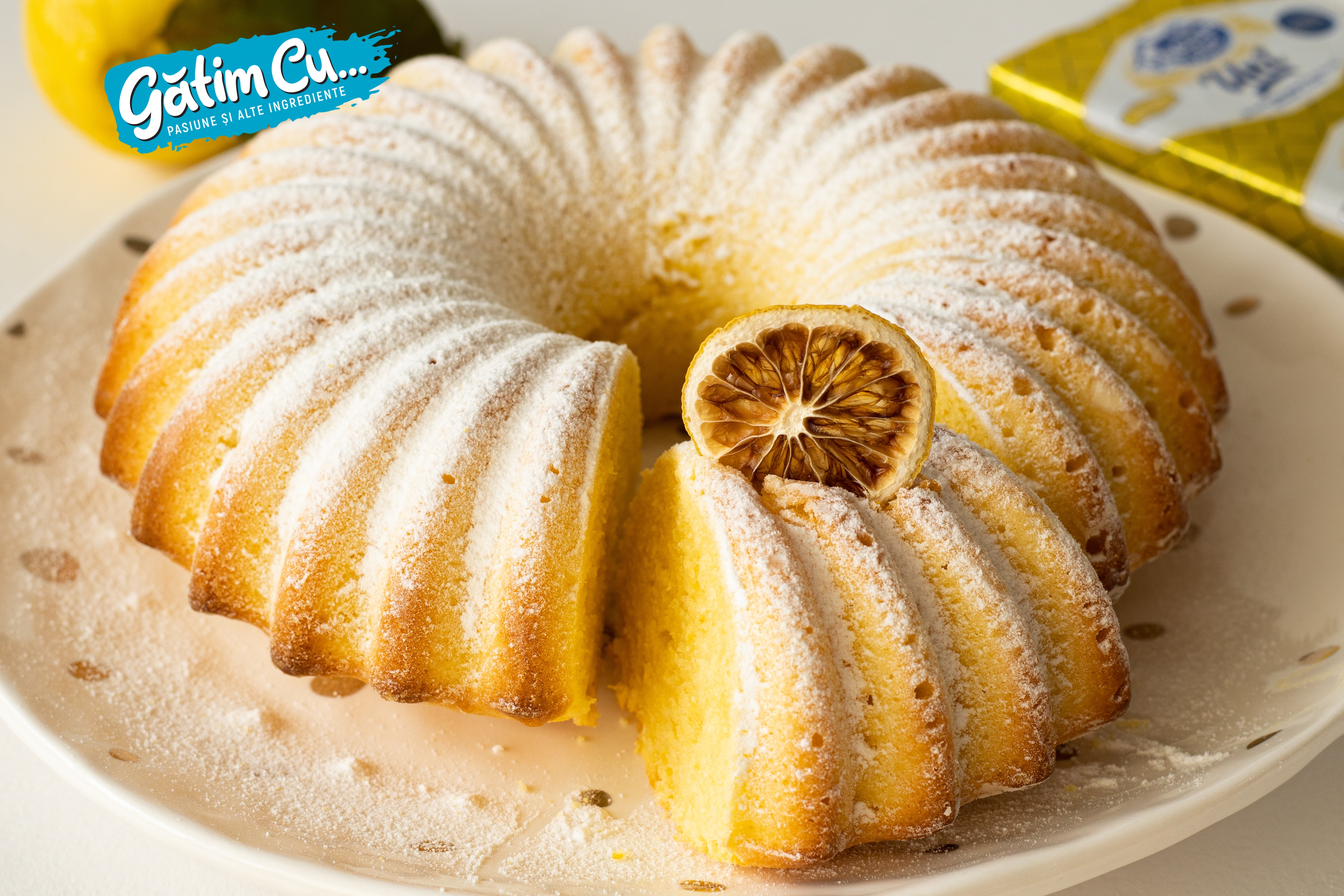 Лимонный торт