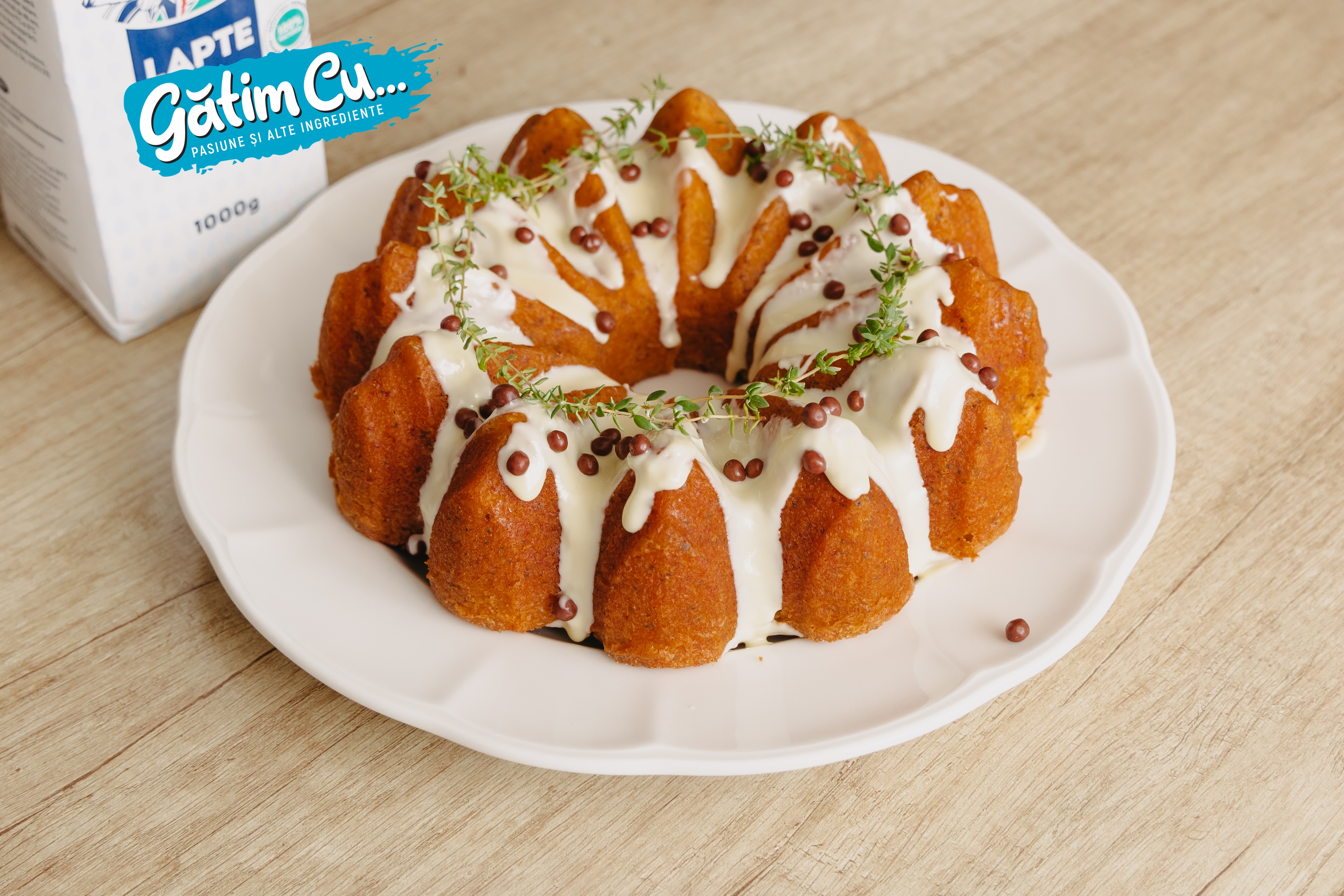 Маково-лимонный торт