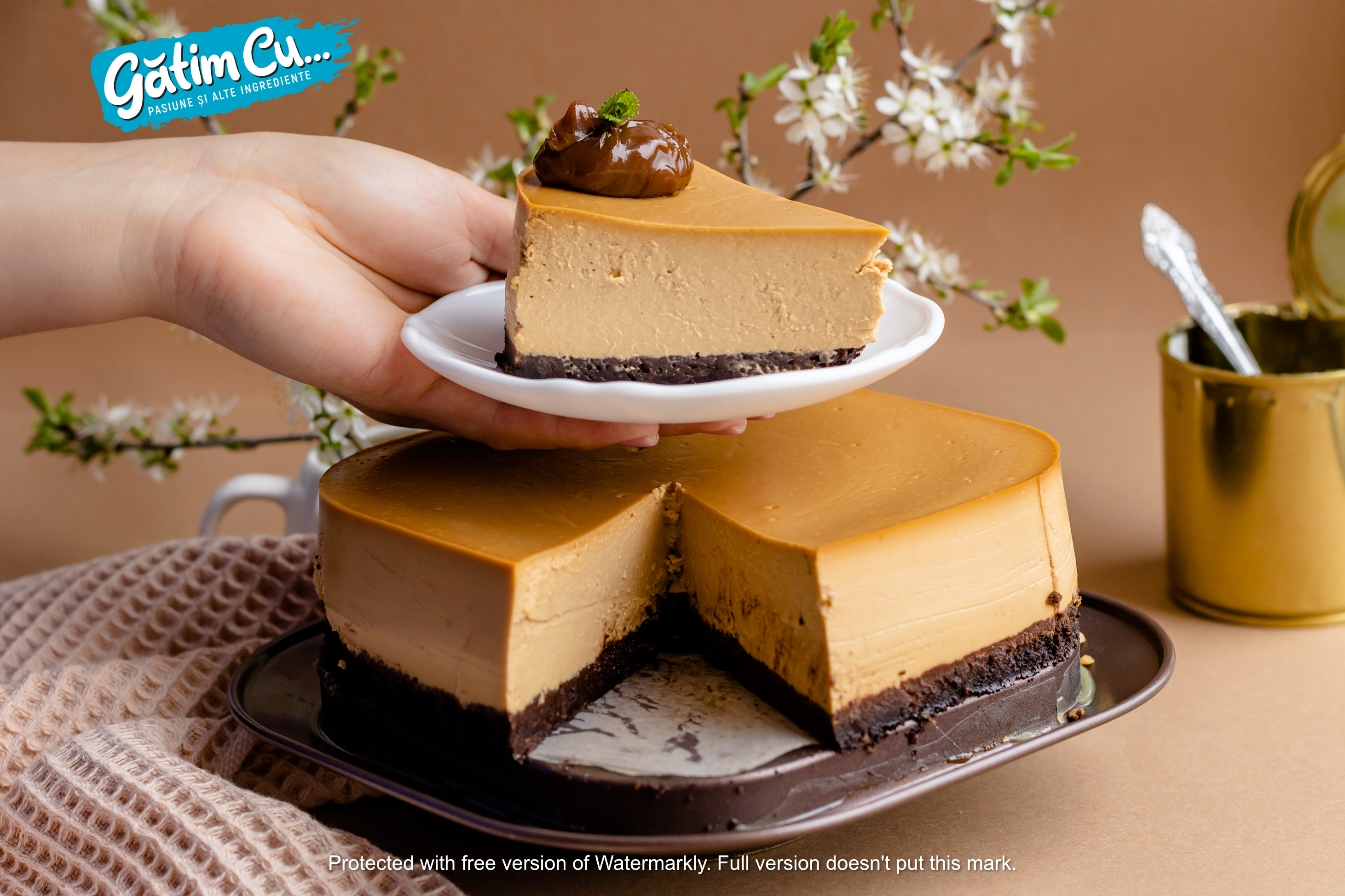 Чизкейк со сгущенкой