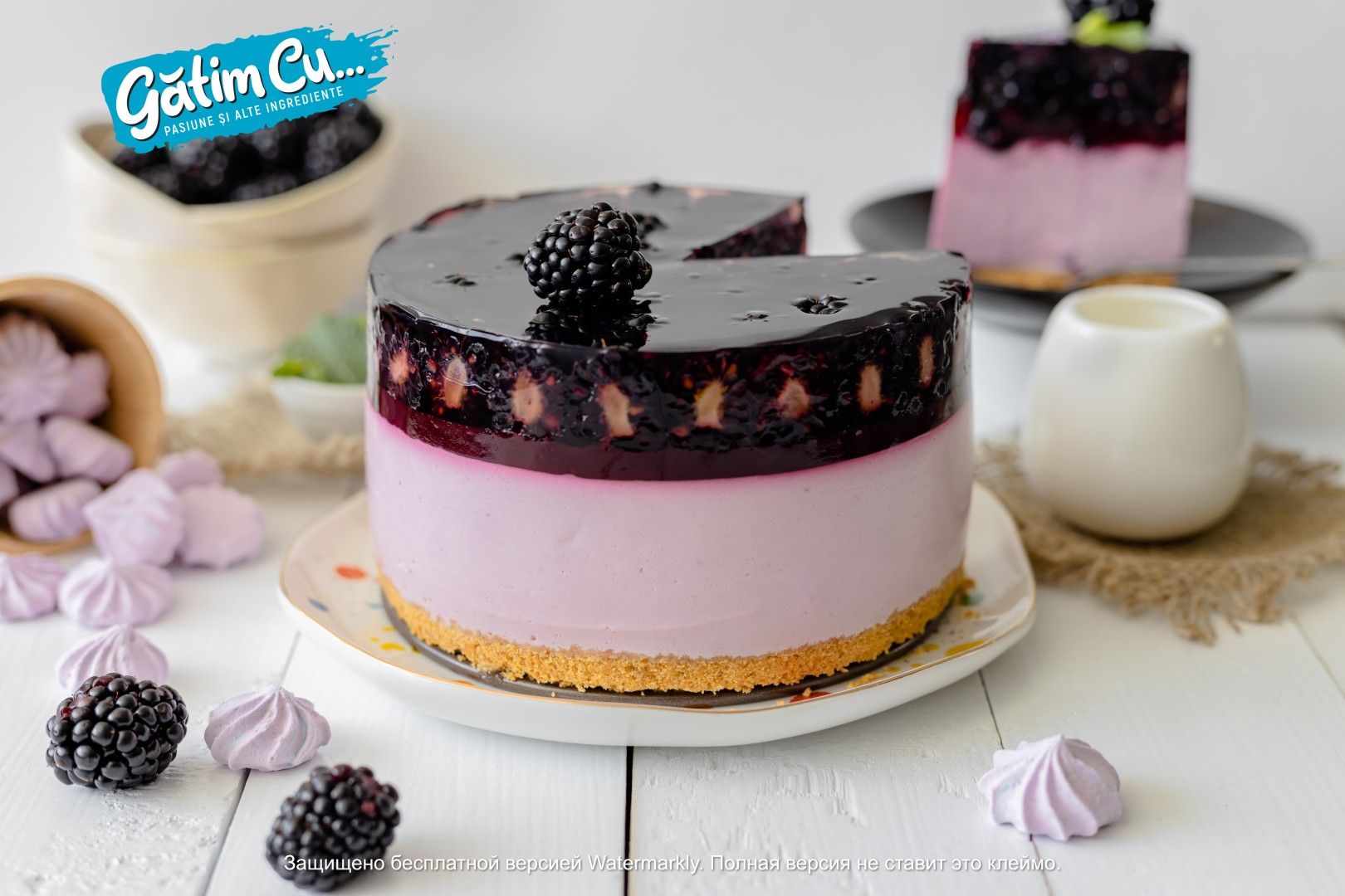 Blackberry Cheesecake