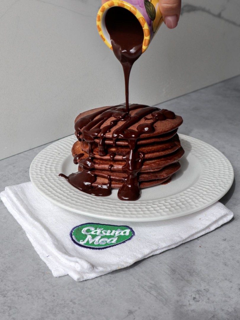 Американские шоколадные блины с лапмолом