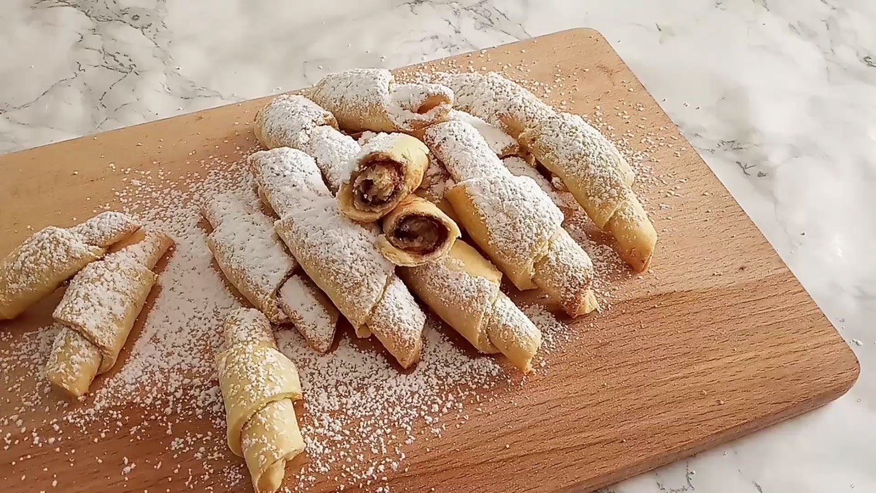 Творожные рогалики