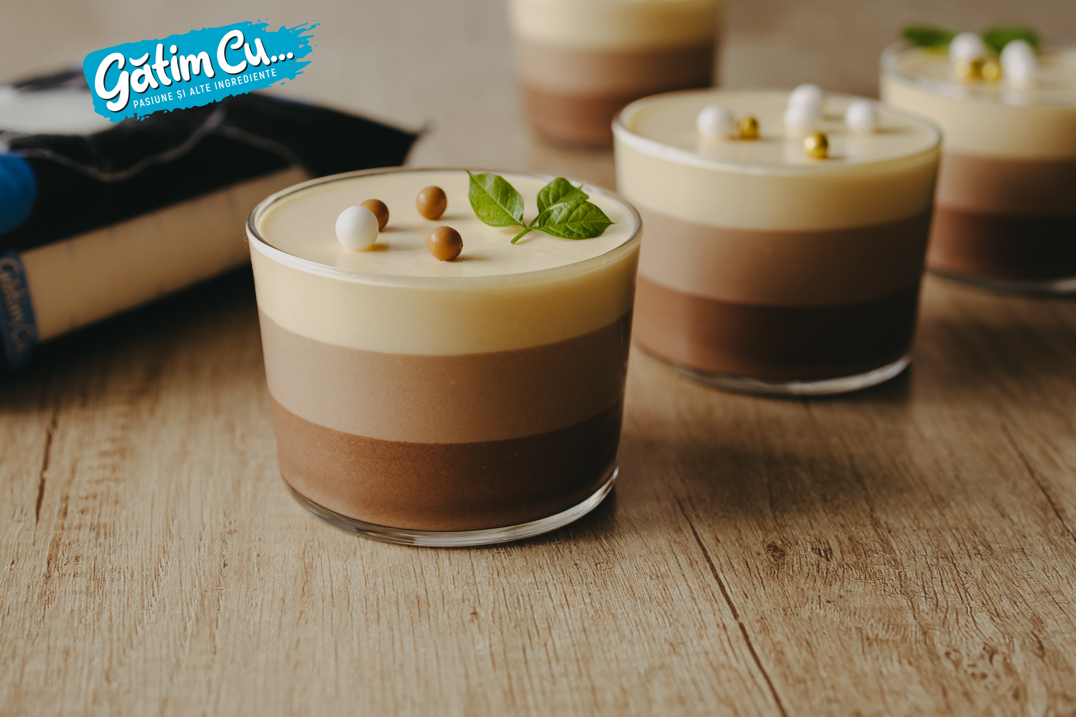 Desert «Trei ciocolate»