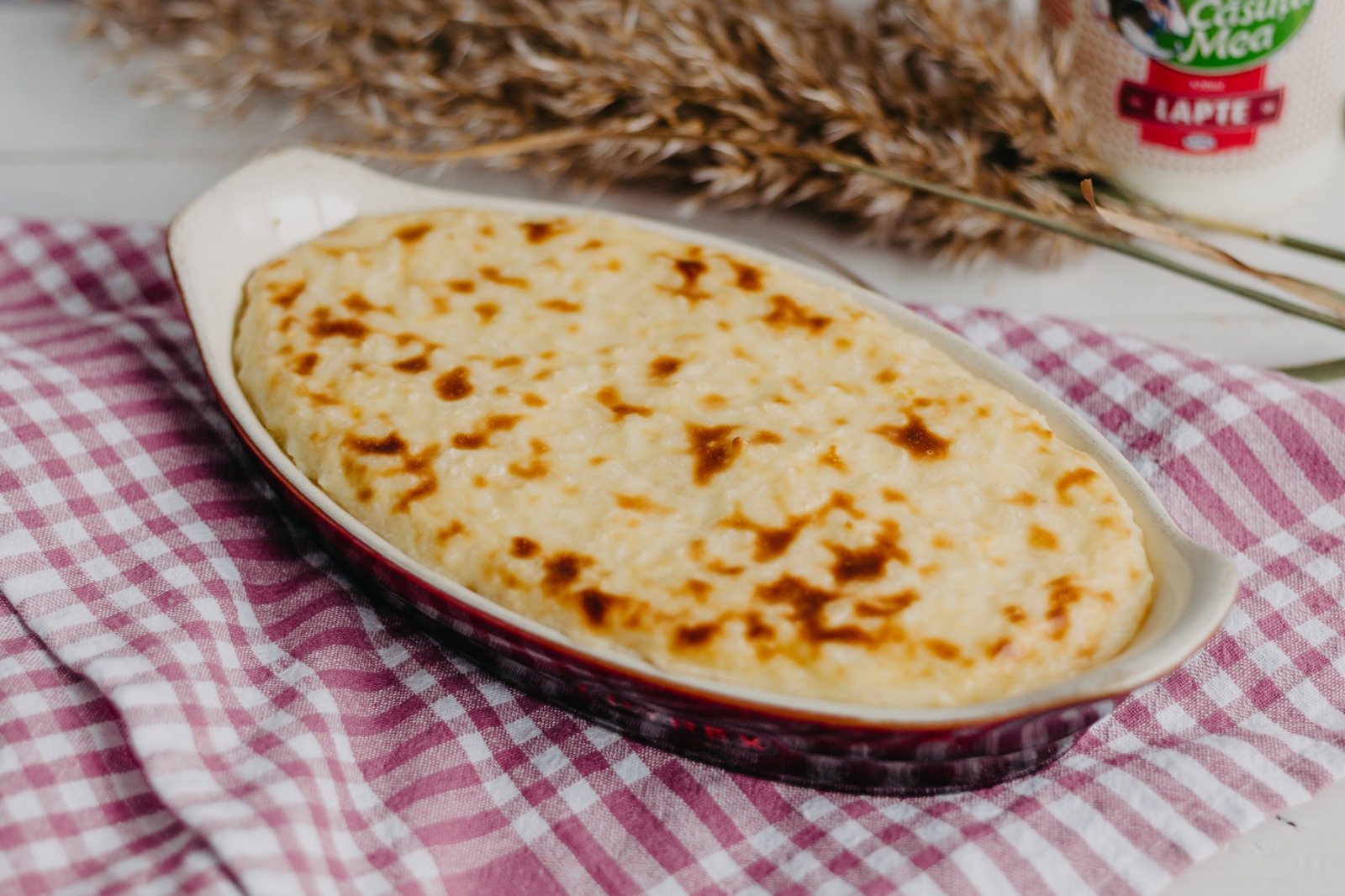 Turkish dessert with rice