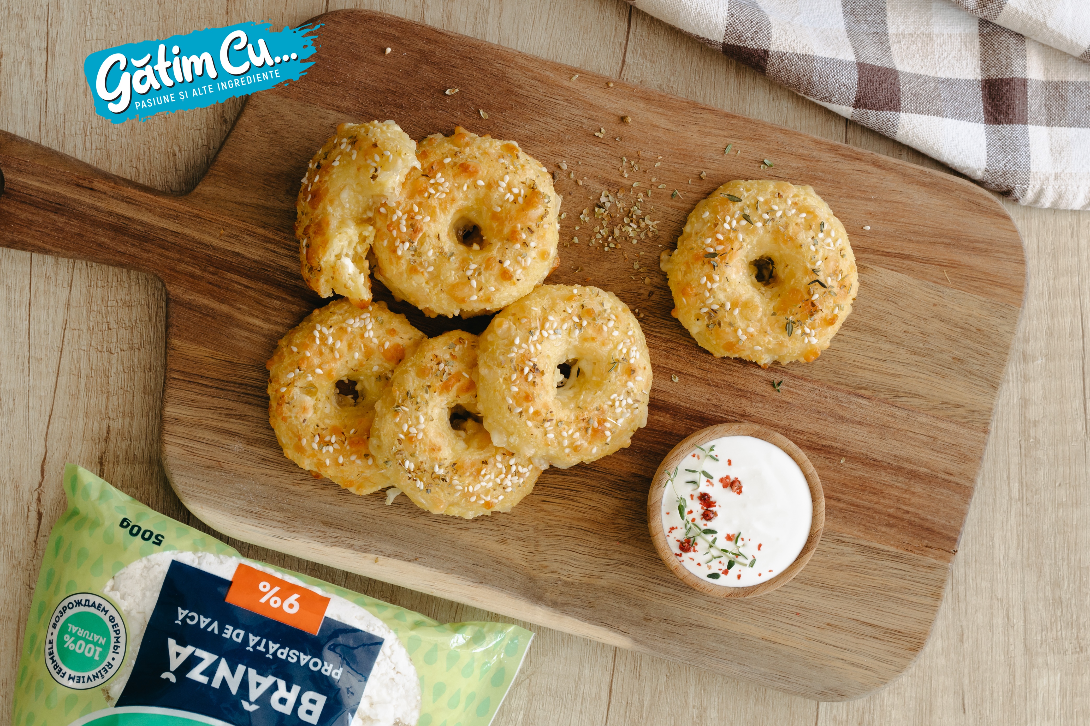 Пончики с сыром и сыром