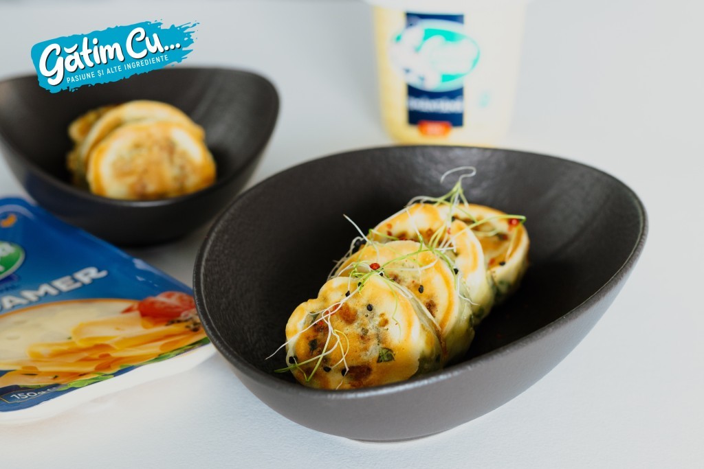 Блинчики с картофелем в сливочной корочке