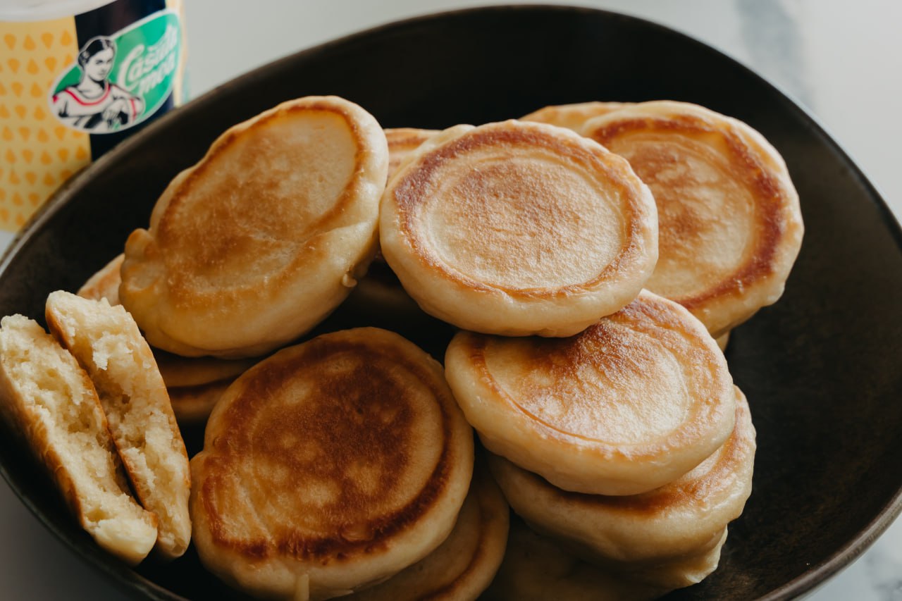 Oladii на основе шефира и сметаны