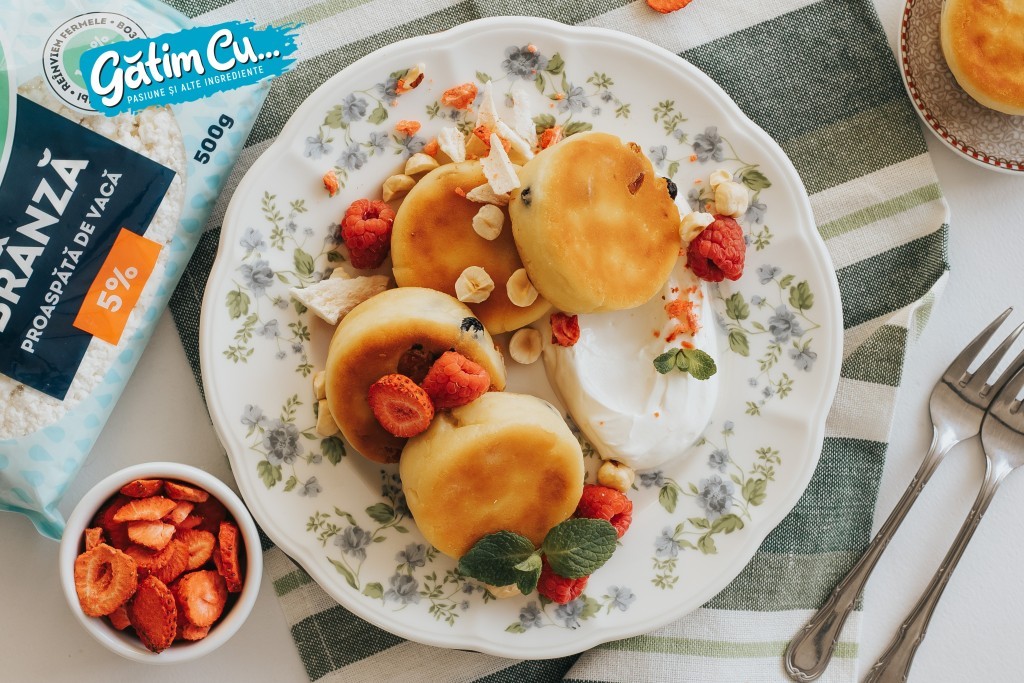 Сырники с изюмом