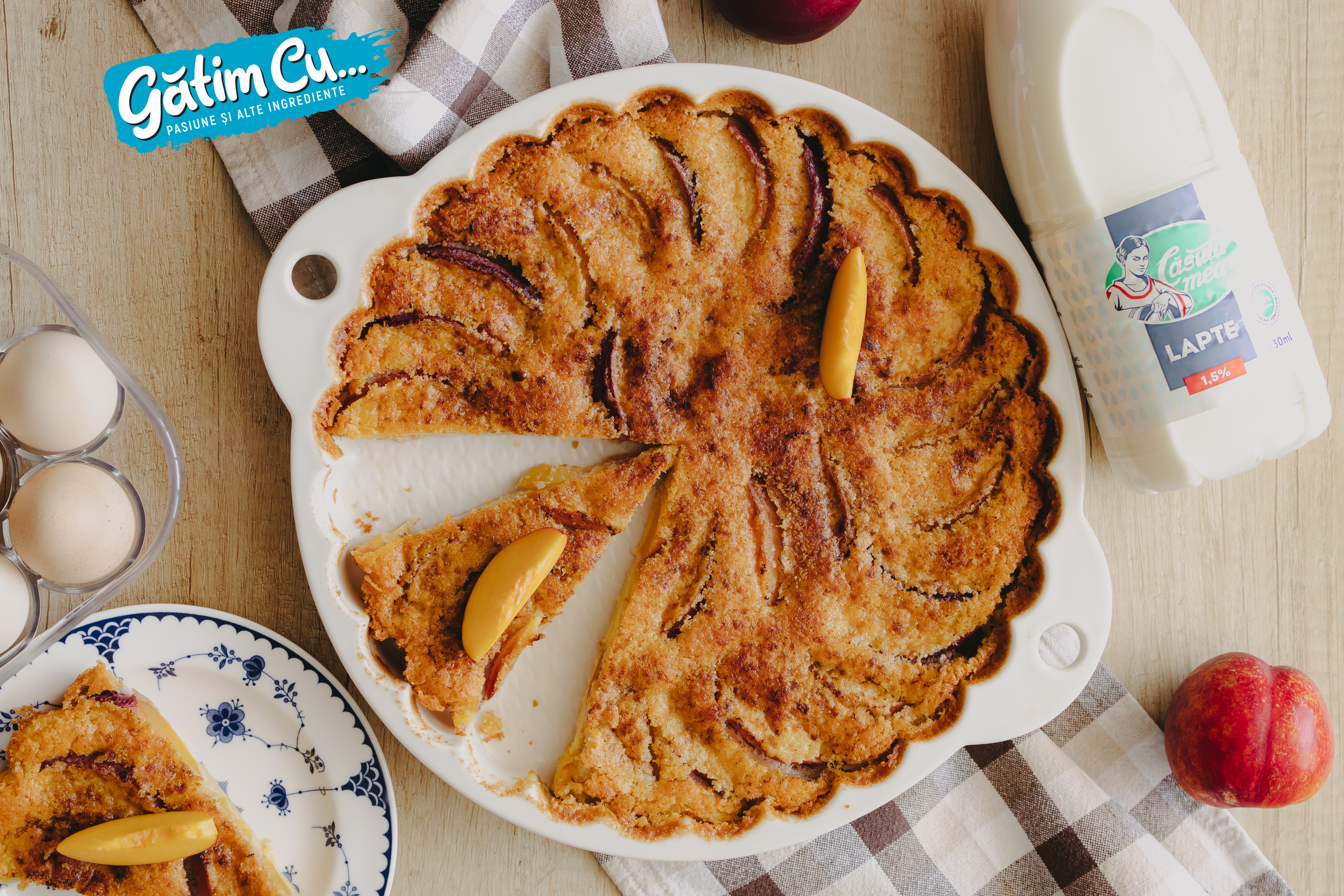 Нектариновый торт