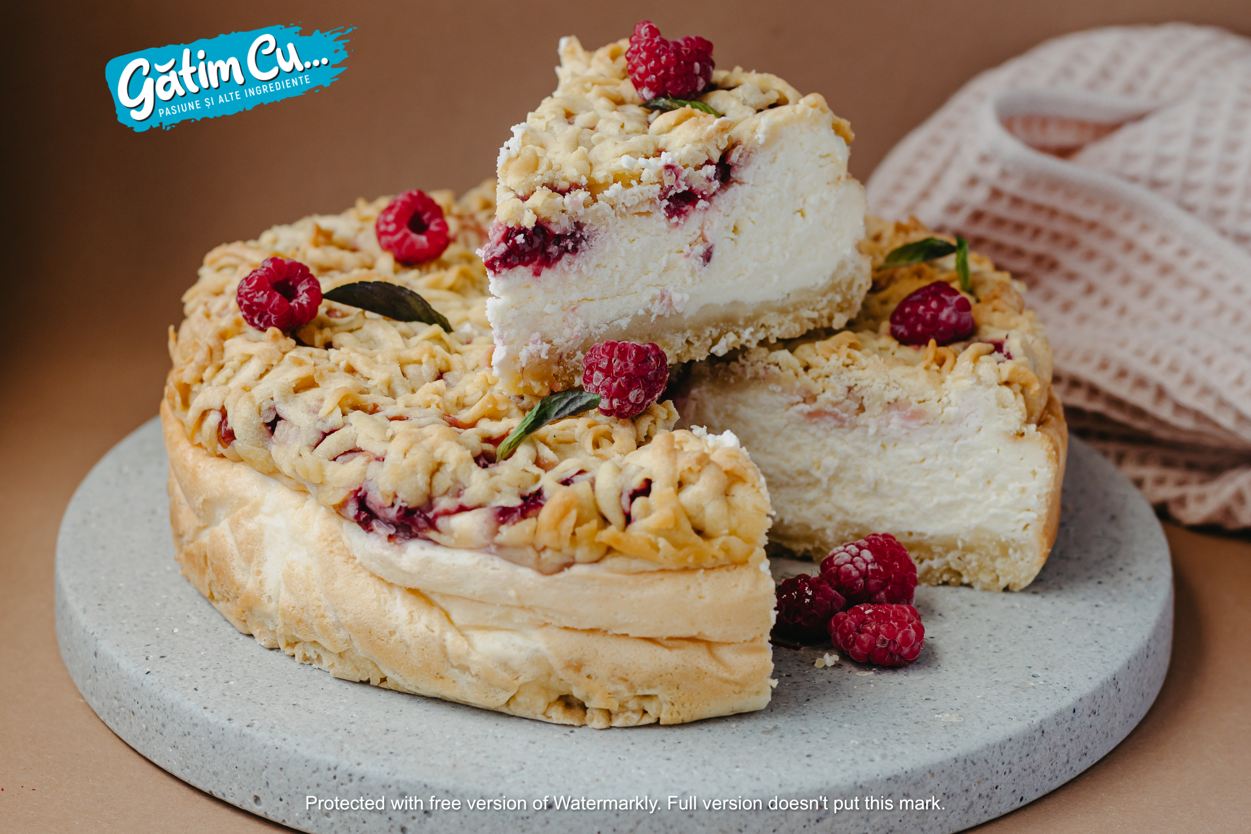 Торт с кремом