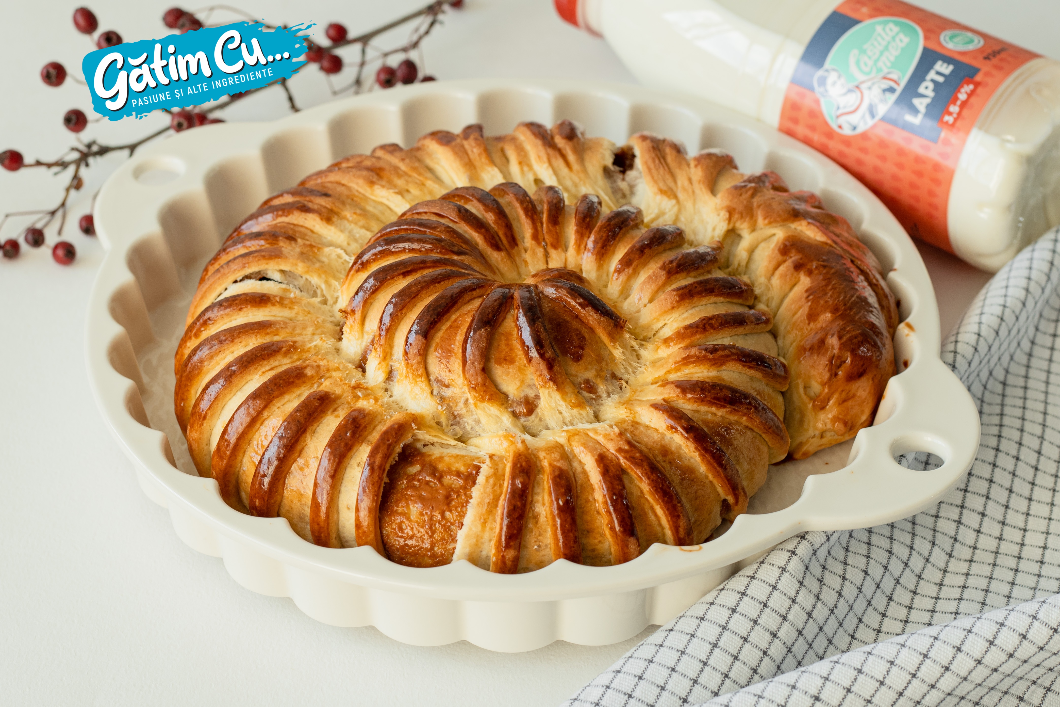 Рулет с вареным сгущенным молоком