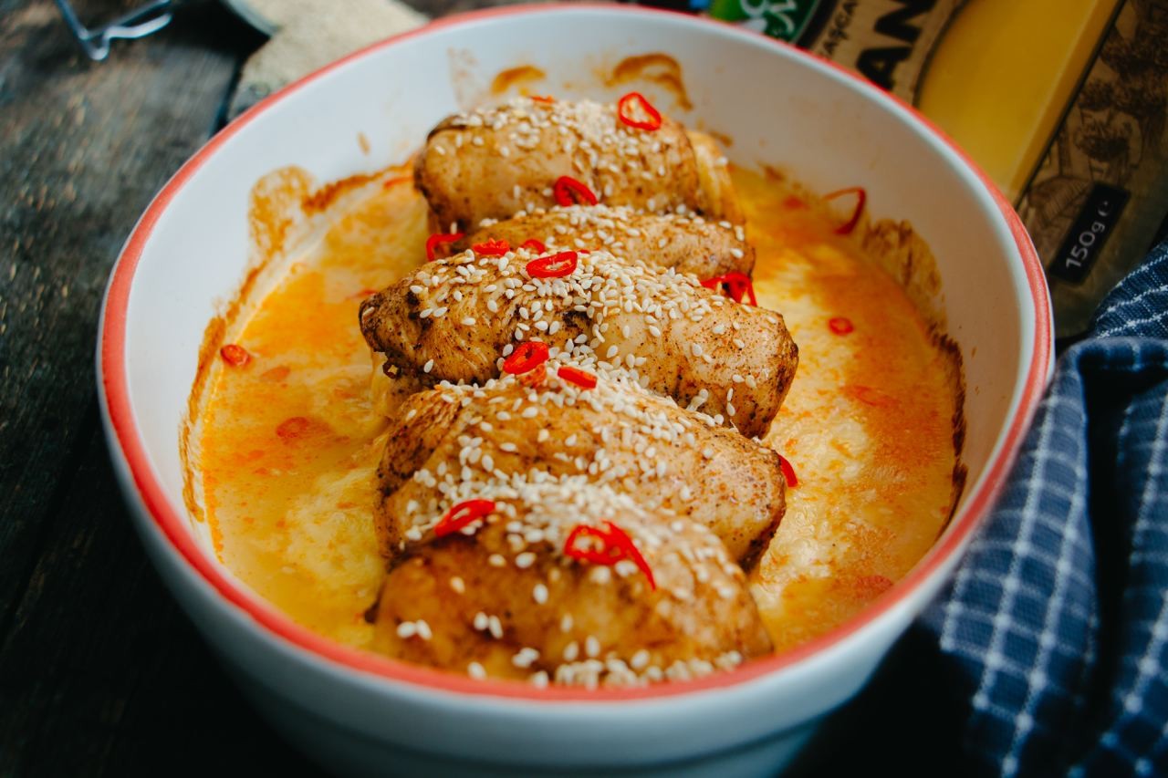 Куриные рулетики с сыром