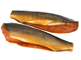Smoked pink salmon