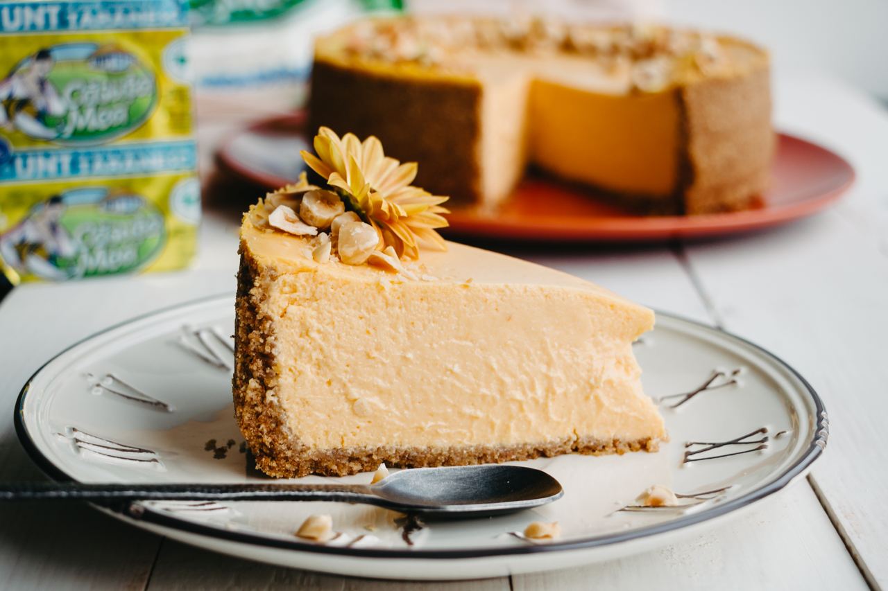 Pumpkin cheesecake