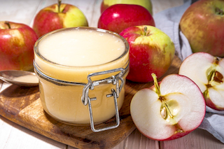 Mashed apple