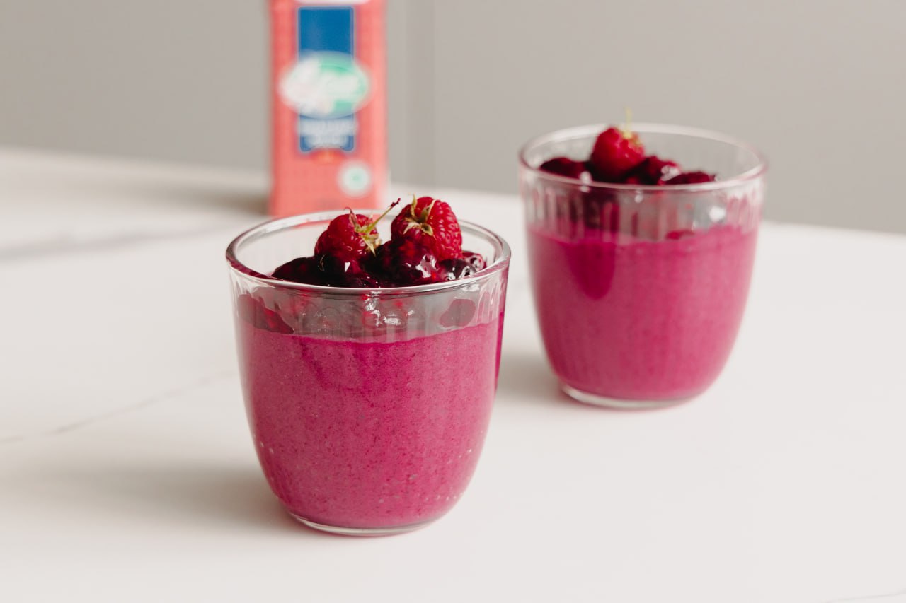 Суфле из черной смородины