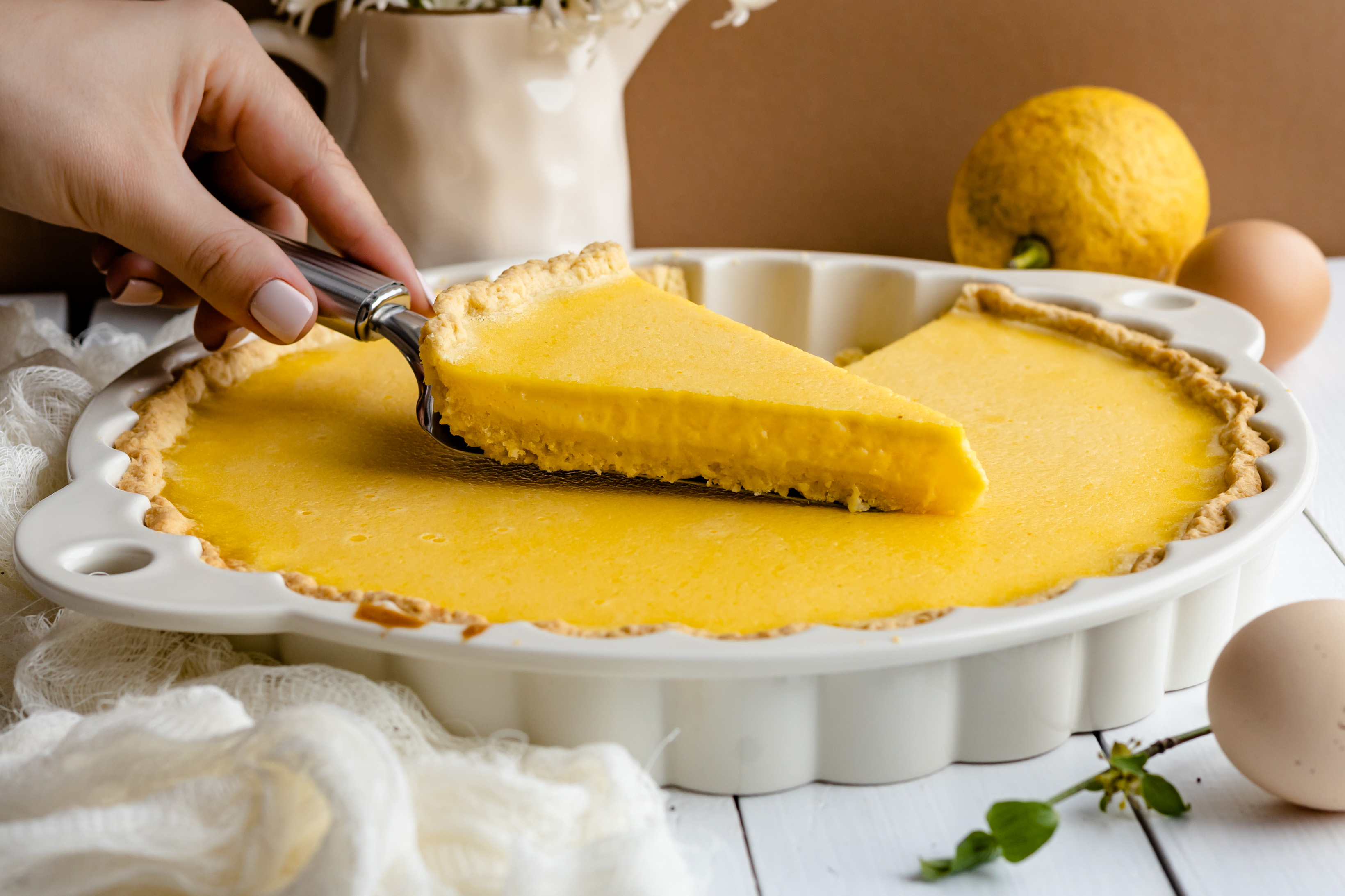 Лимонный пирог