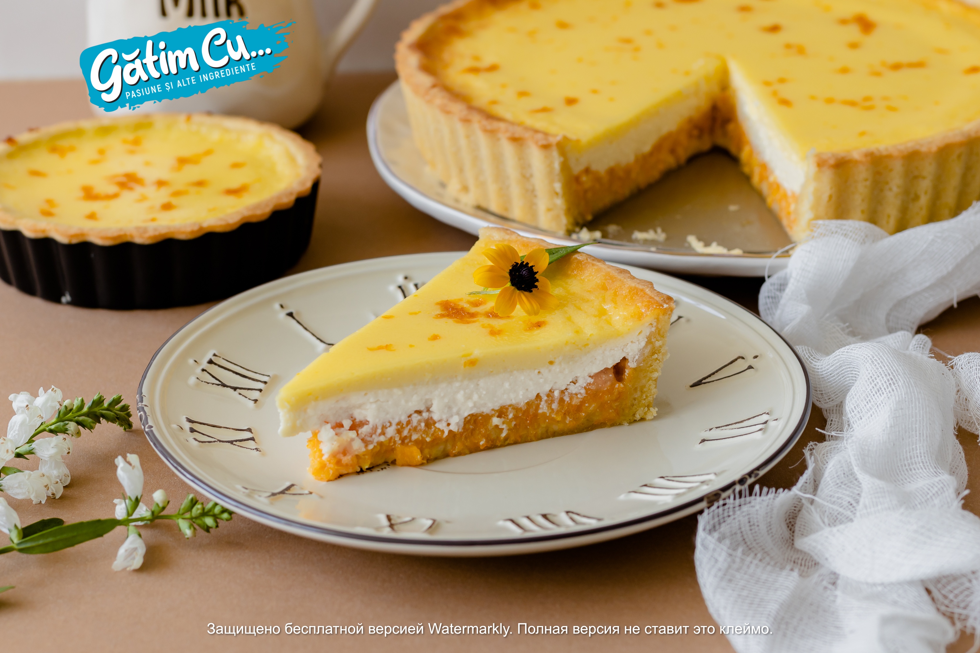 Тартар с сыром и оранжевой начинкой