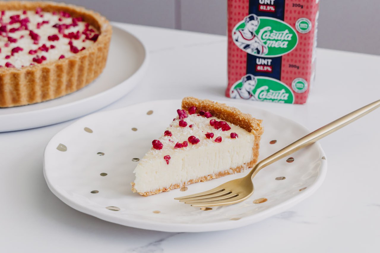 Raspberry and Coconut Tart