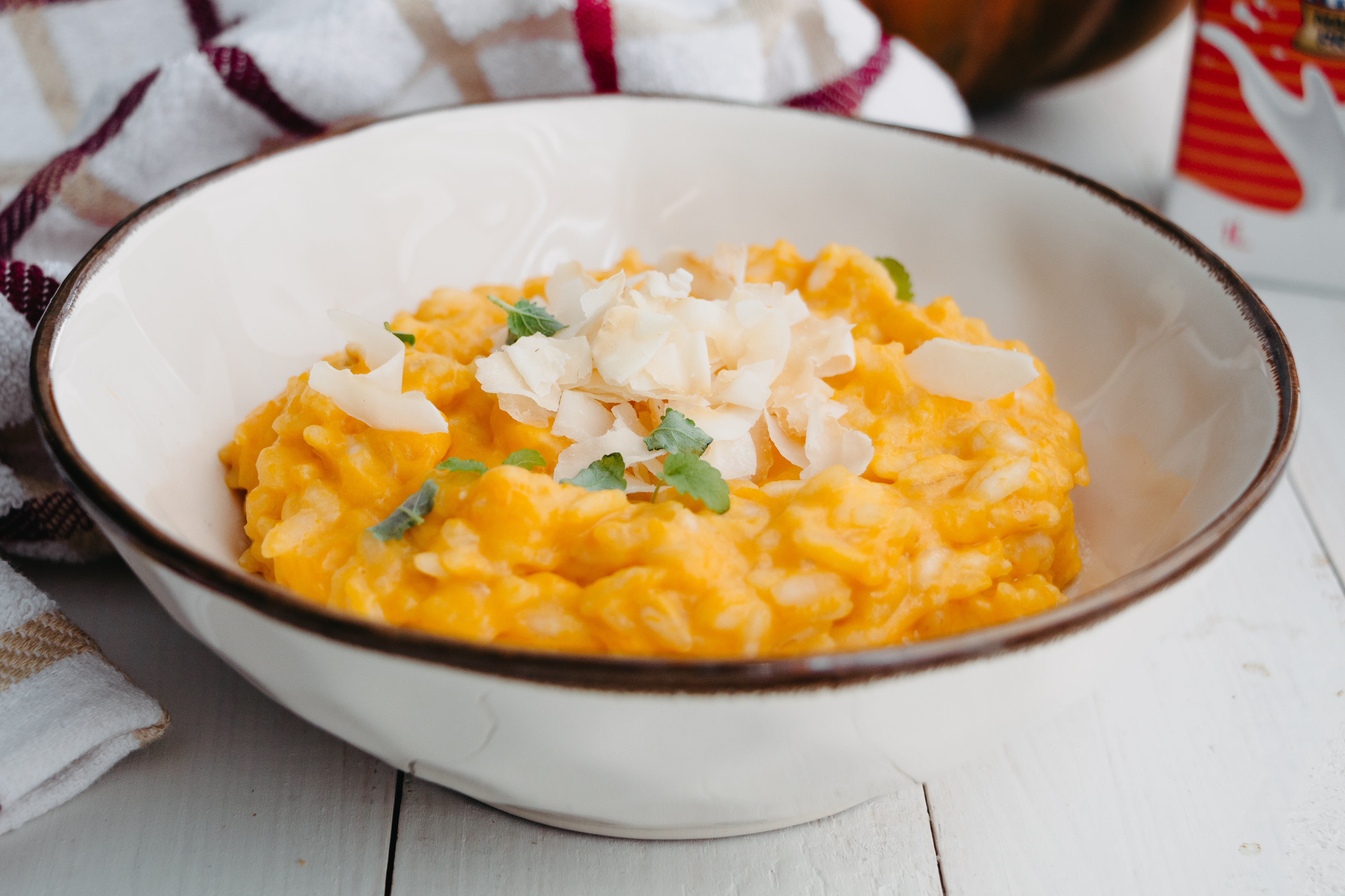 Рисовая каша с тыквой