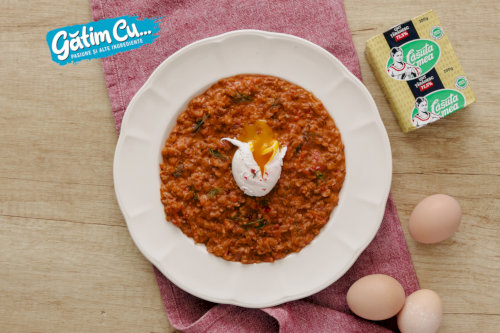 Terci cu fulgi de ovăz și roșii