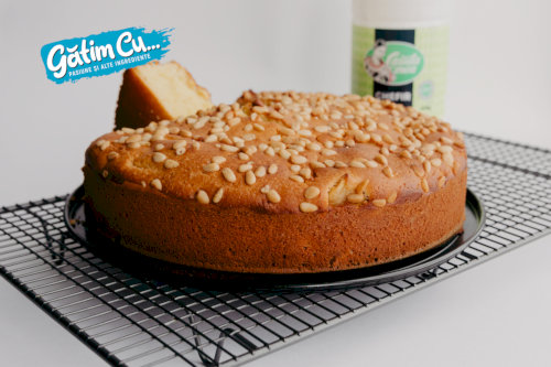 Prăjitură cu mere pe bază de chefir