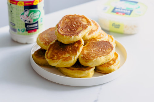 Fluffy cheese and chefir