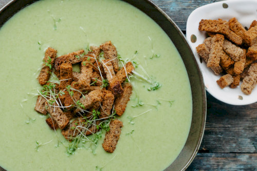 Green bean and potato soup