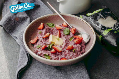 Terci cu orez & căpșune