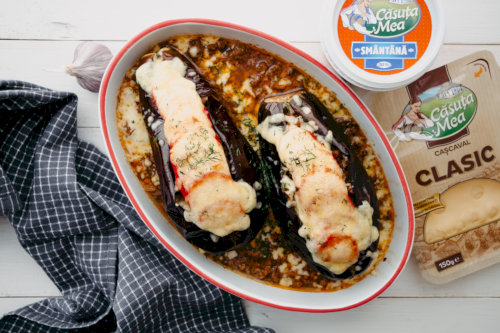 Stuffed eggplant