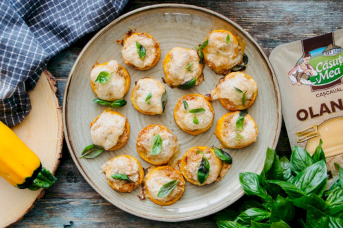 Zucchini with filling
