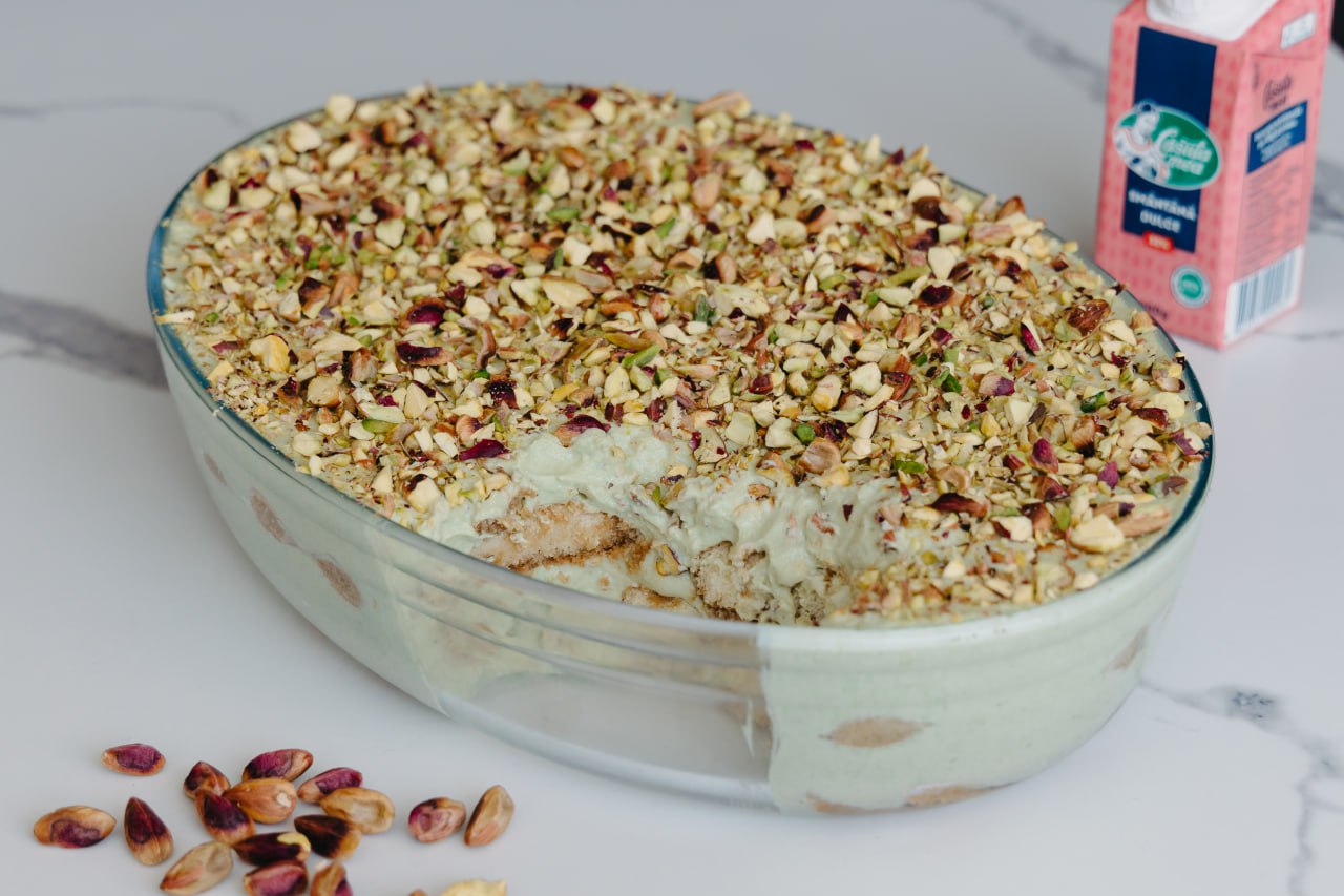 Pistachio Tiramisu