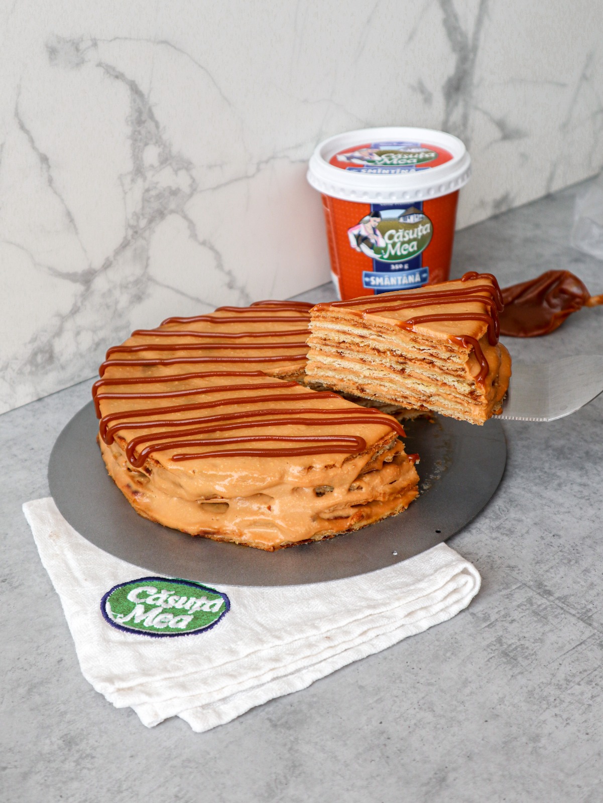 Медовик на сковороде